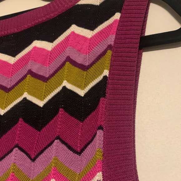 Missoni for Target Women’s Size M Chevron Pattern Tank Top/Vest - Picture 5 of 8